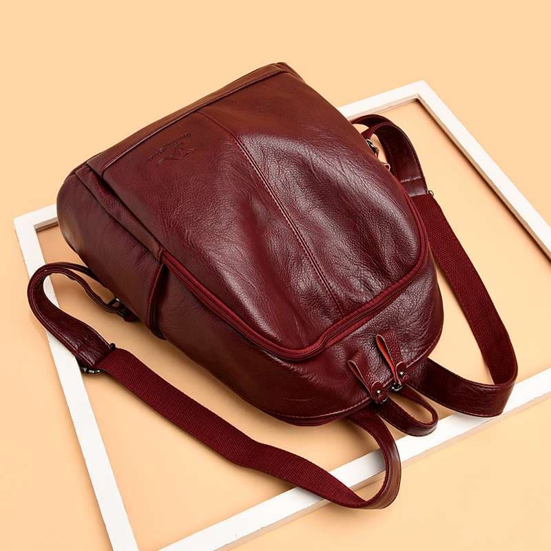 レザーバッグ シンプル リュック