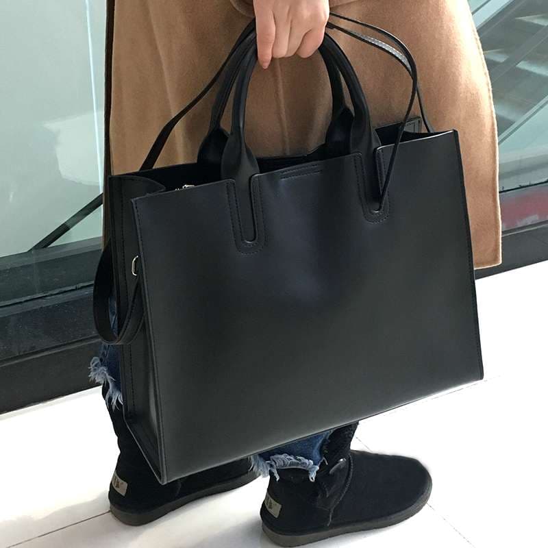 レザーバッグ 2WAYトートバッグ