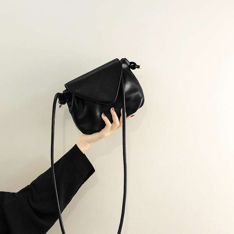 レザーバッグレディース フラップミニショルダー