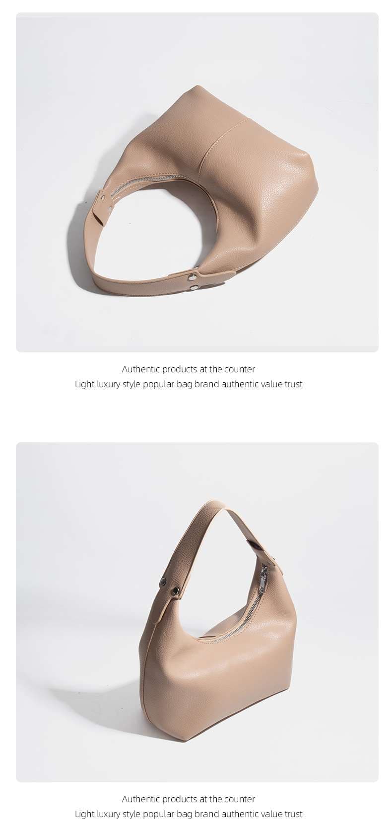 レザーバッグ シンプルモダンショルダーバッグ