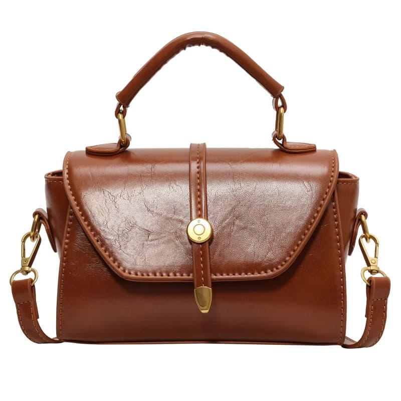 レザーバッグ クラシカル ミニボックス ショルダー