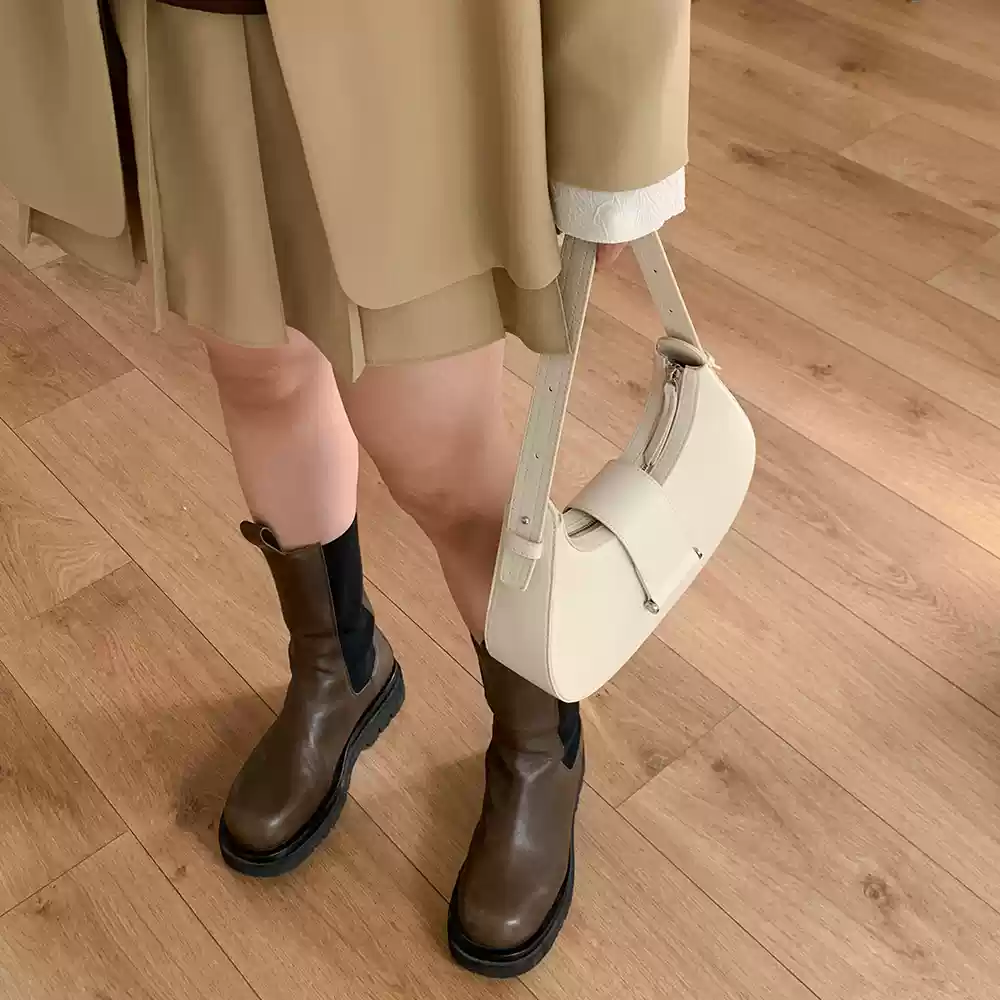 レザーバッグレディース クラシックミニバッグ