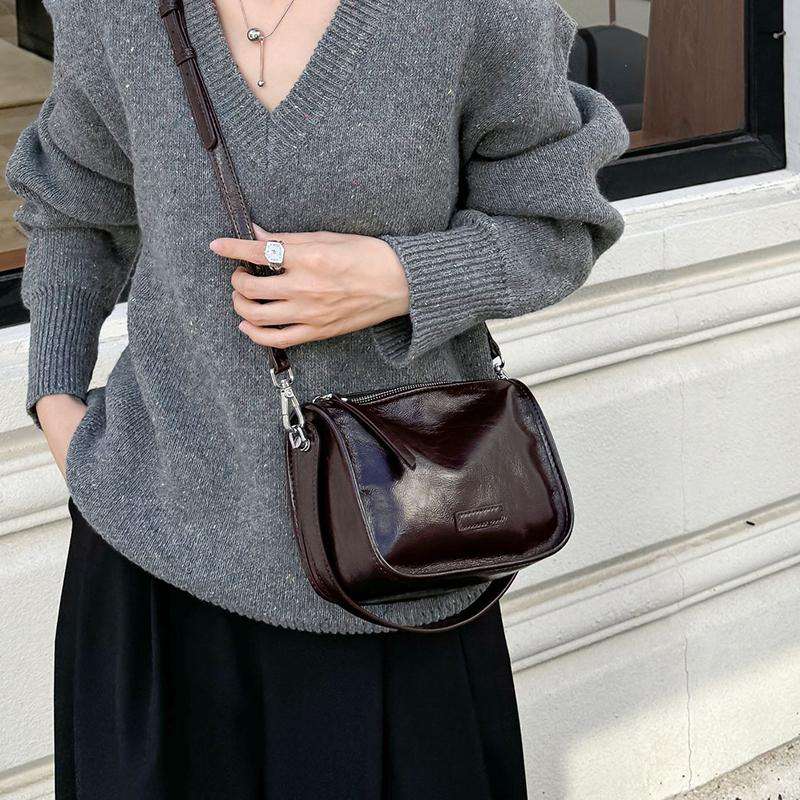 レザーバッグレディース シンプルミニショルダー