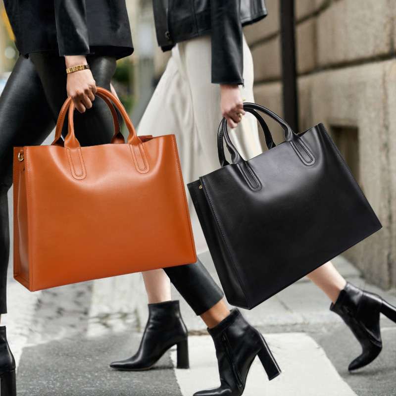 レザーバッグ 2WAYトートバッグ