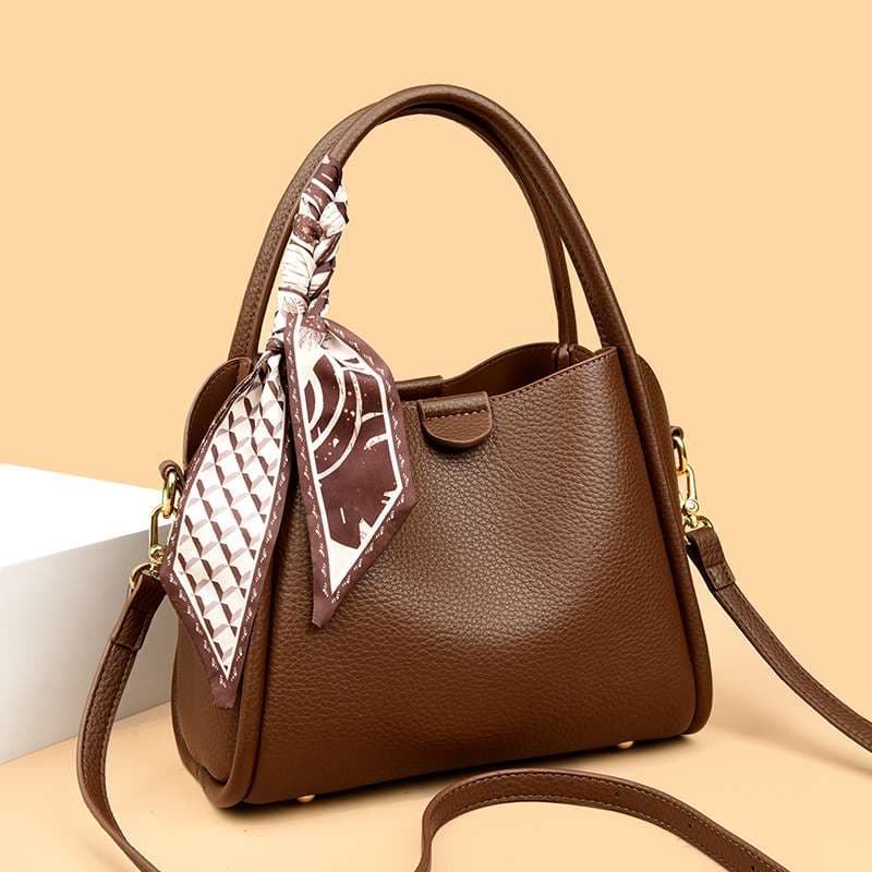 レザーバッグレディース エレガント ハンドバッグ