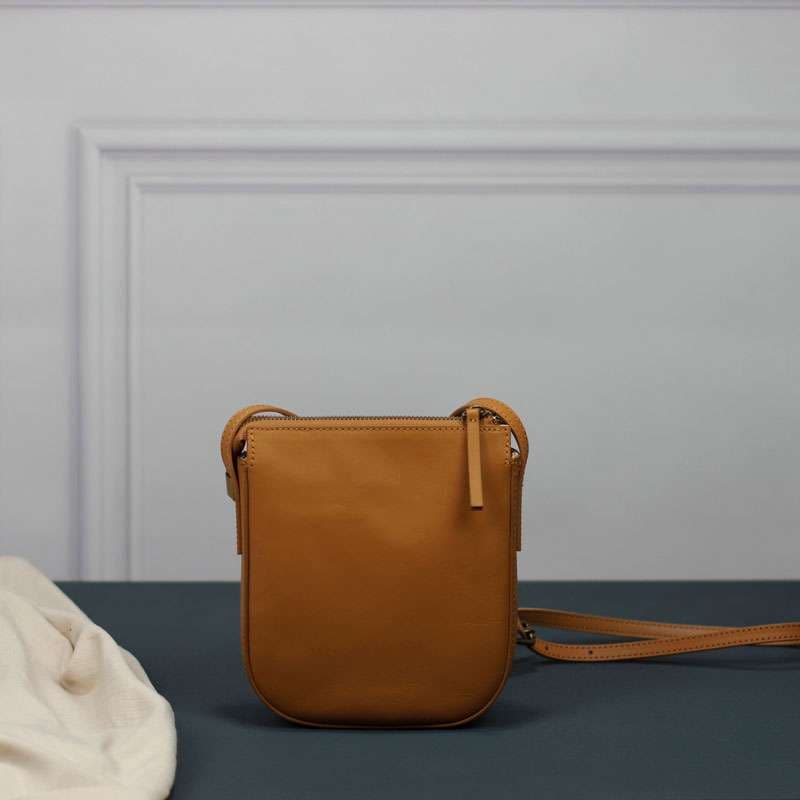 レザーバッグレディース シンプルミニショルダーバッグ