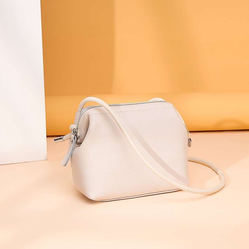 レザーバッグ シンプルミニショルダーバッグ