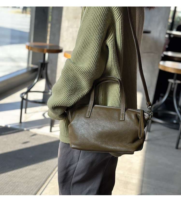 レザーバッグレディース トートショルダーバッグ