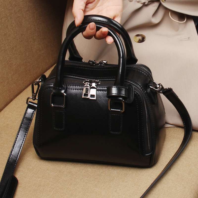 レザーバッグ ミニボストンショルダーバッグ