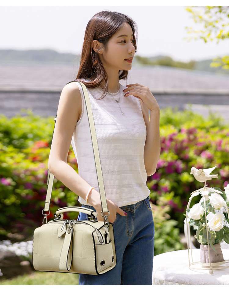 レザーバッグ クラシック ミニボストン ショルダー