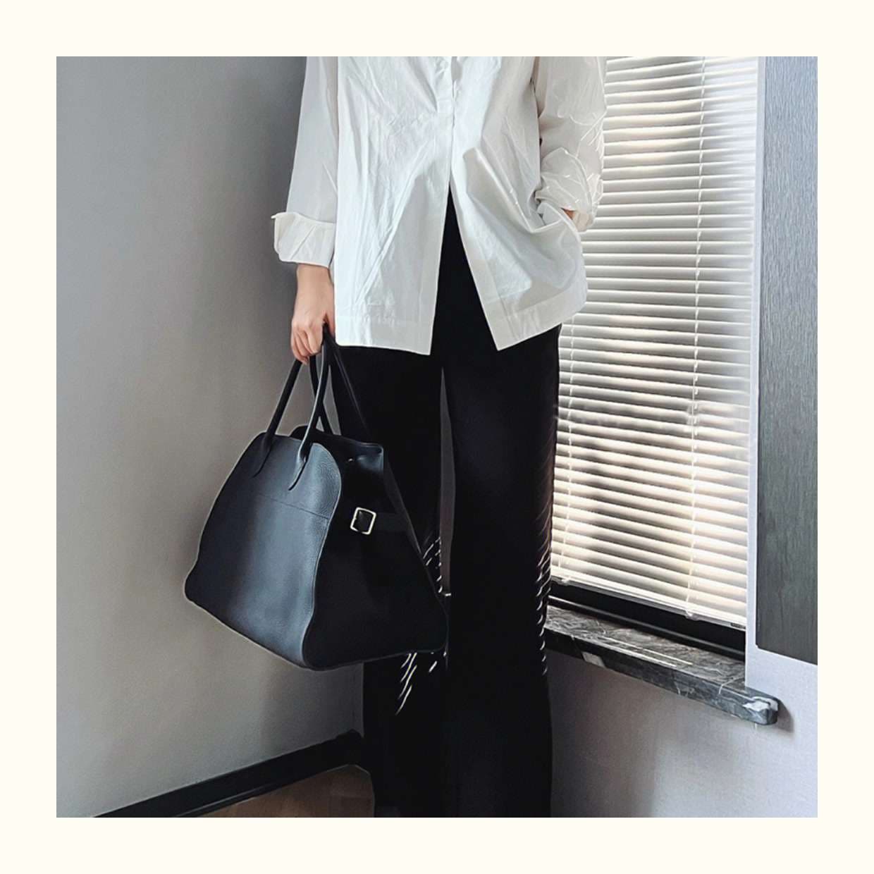 レザーバッグレディース 大容量トートバッグ