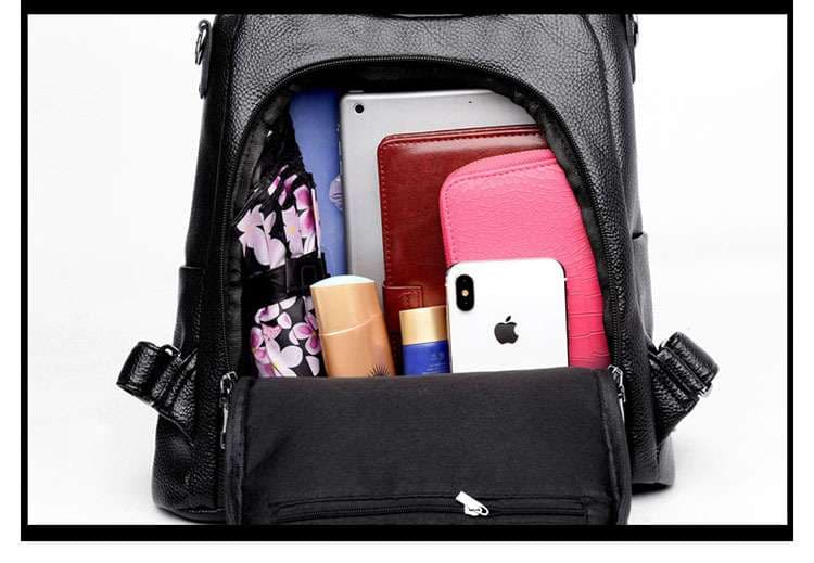 レザーバッグ 多機能2WAYリュック