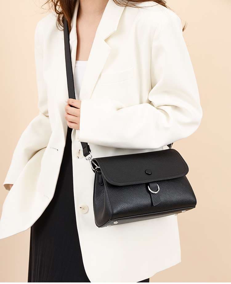 レザーバッグ シンプルミニショルダー