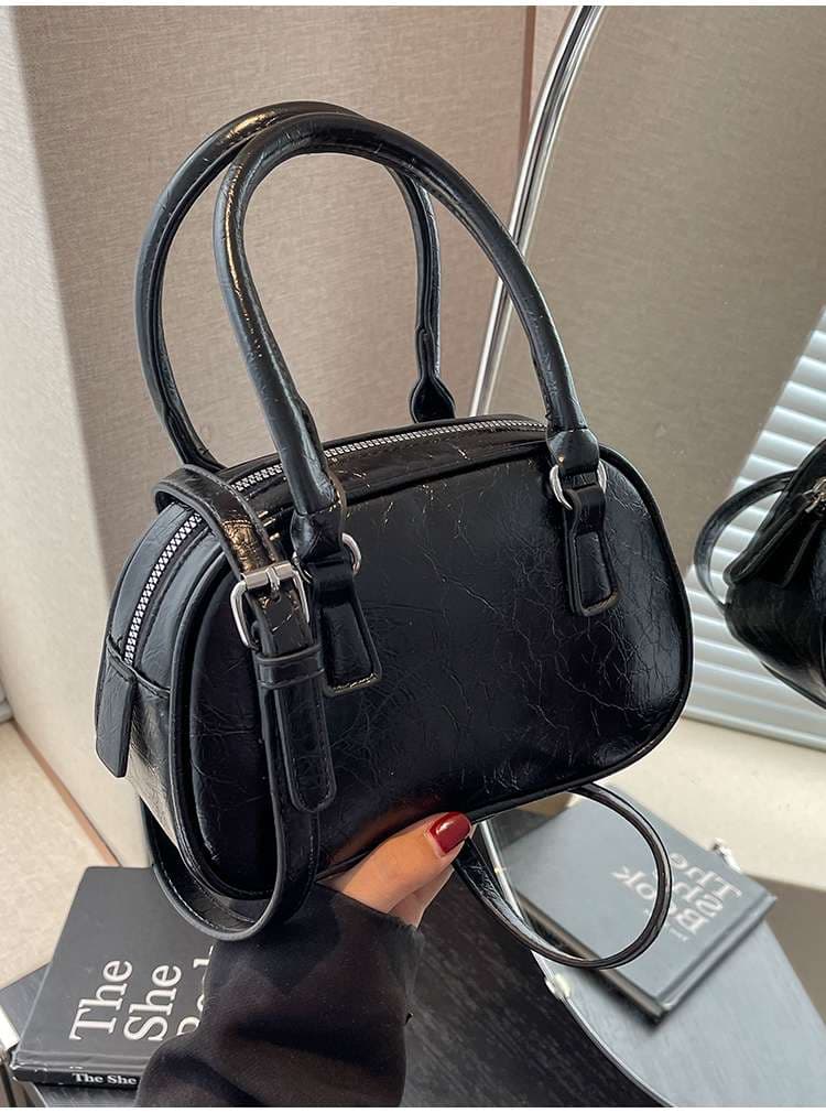 レザーバッグ クラシック ミニボストン ショルダー