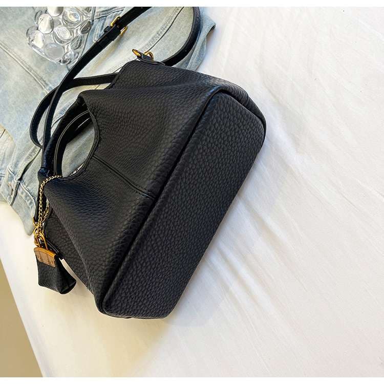 レザーバッグレディース シンプルミニトートショルダー