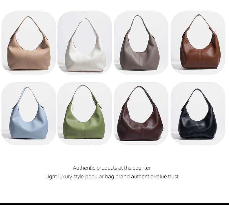 レザーバッグ シンプルモダンショルダーバッグ