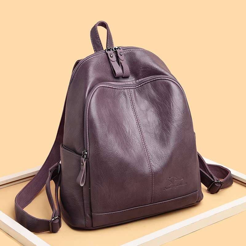 レザーバッグ シンプル リュック