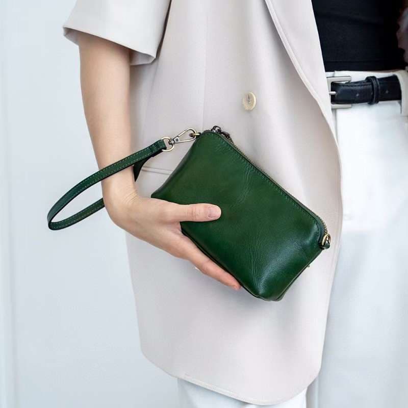 レザーバッグレディース シンプルミニショルダーバッグ