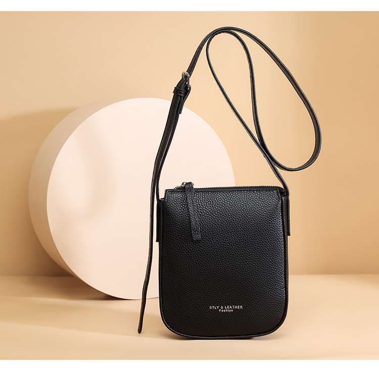 レザーバッグ シンプルショルダーバッグ