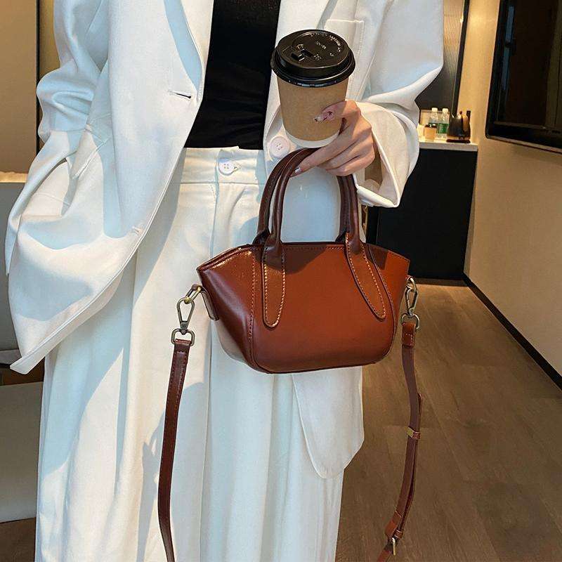 レザーバッグレディース エレガントミニトートショルダー