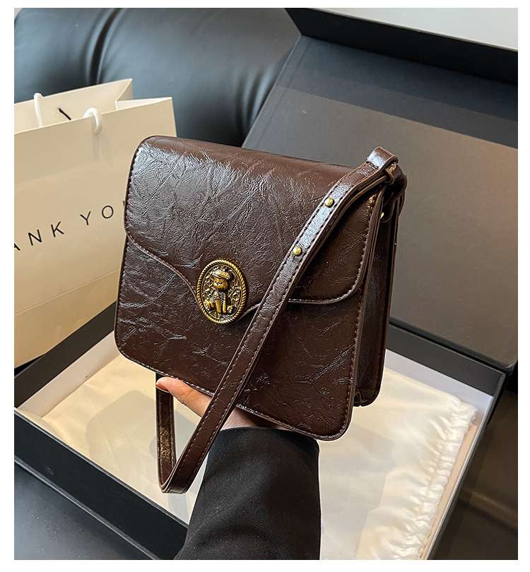 レザーバッグレディース アンティークミニショルダーバッグ
