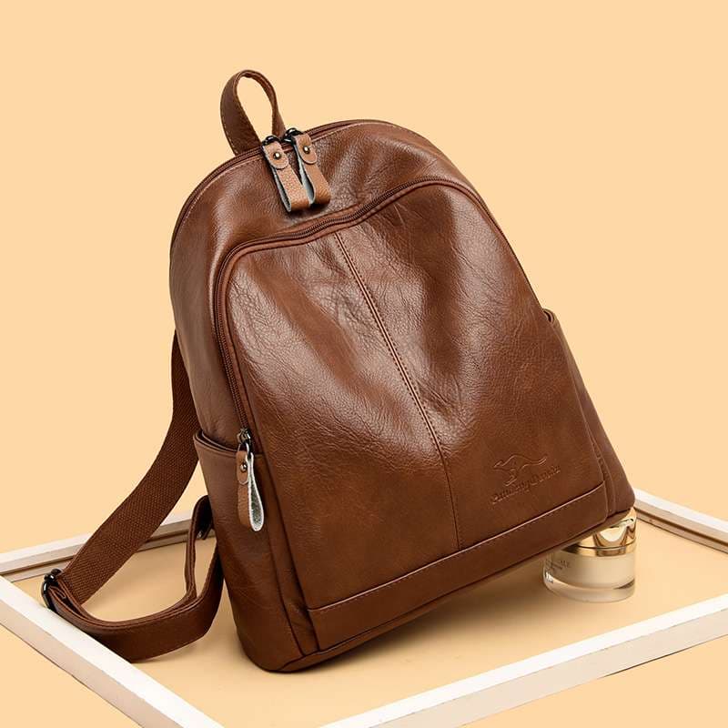 レザーバッグ シンプル リュック