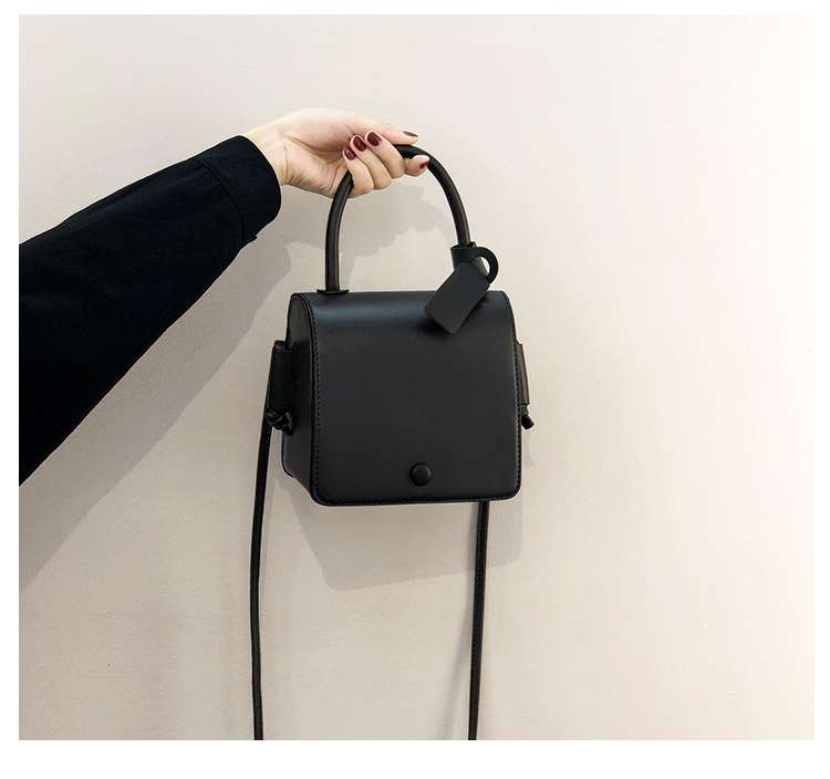 レザーバッグ シンプルレザーハンドバッグ