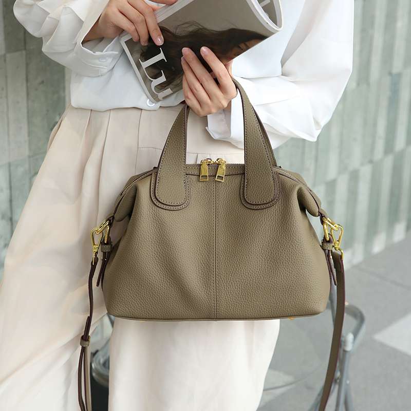 レザーバッグレディース ミニトートバッグ