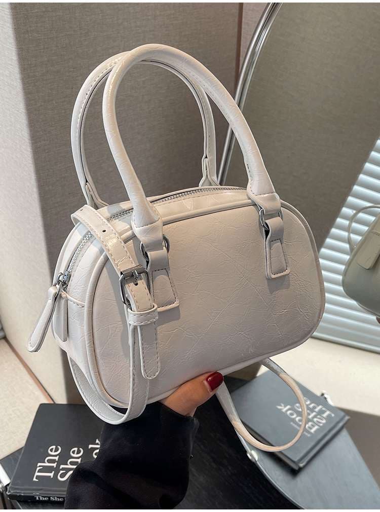 レザーバッグ クラシック ミニボストン ショルダー